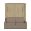 Inovabed Natural Oak Murphy Bed w/ Sofa