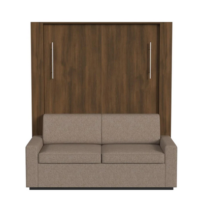 Inovabed Medium Walnut Murphy Bed w/ Sofa