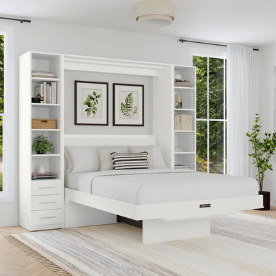 Inovabed White Murphy Bed w/ Table