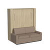 Inovabed Natural Oak Murphy Bed w/ Sofa