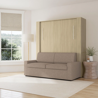 Inovabed Natural Oak Murphy Bed w/ Sofa